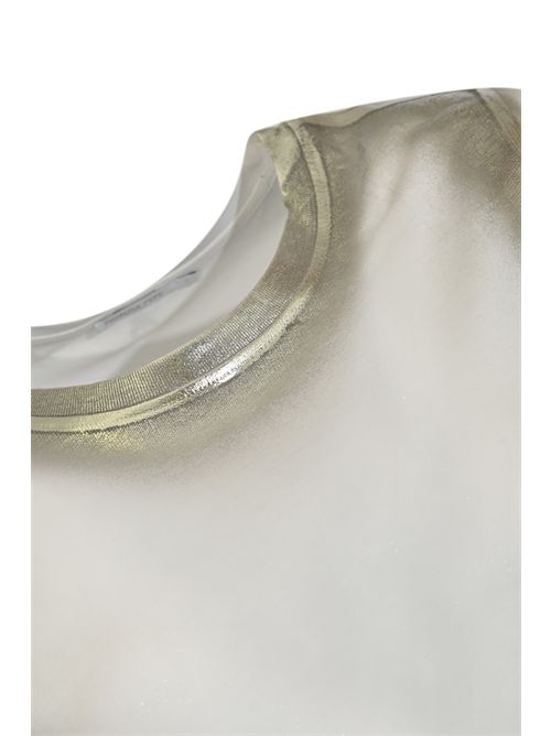 T-shirt effetto metallizzato in jersey Patrizia Pepe | 8M1703 J304W146